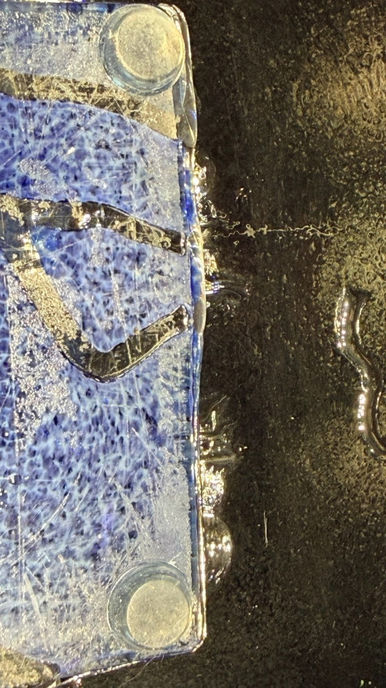 Kosta Boda Schale von Bertil Vallien, Schalen, Glas, Blau (Foto 8 von 9)