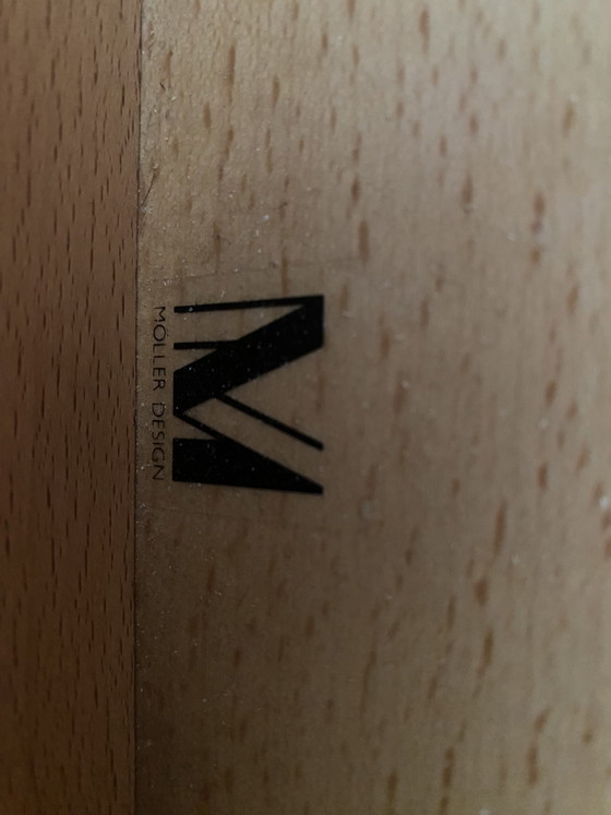 Image 1 of Camera da letto Moller Design in rovere naturale, 6 pezzi