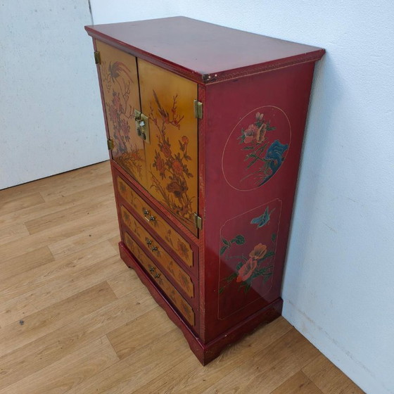 Credenza nuziale cinese vintage Chinoise – Credenze con vetrina, Wood (photo 8 of 21)