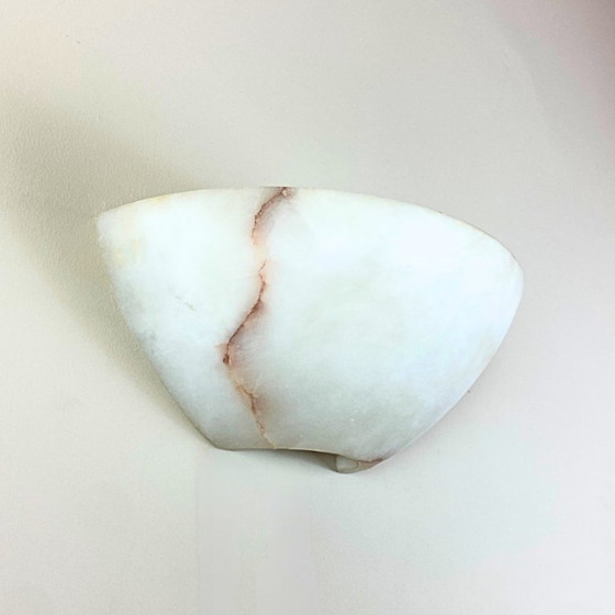 Image 1 of Lampada da parete in alabastro di Eclipsi, Spagna, anni '90