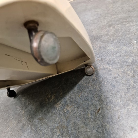 Image 1 of 70s bar cart coffee table drinks table spaceage