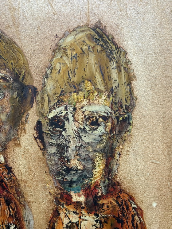 Image 1 of Tony Venneman (XX) - tres figuras, 1969. Art brut