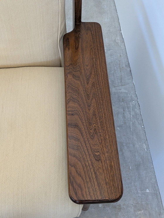 Image 1 of Divano - Legno, tessuto - Set da soggiorno - Divano 3 posti e 2 poltrone