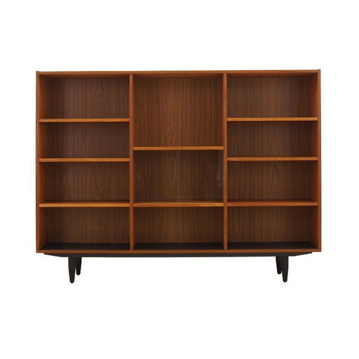 Teak bookcase, Danish design, 1970s, made in Denmark