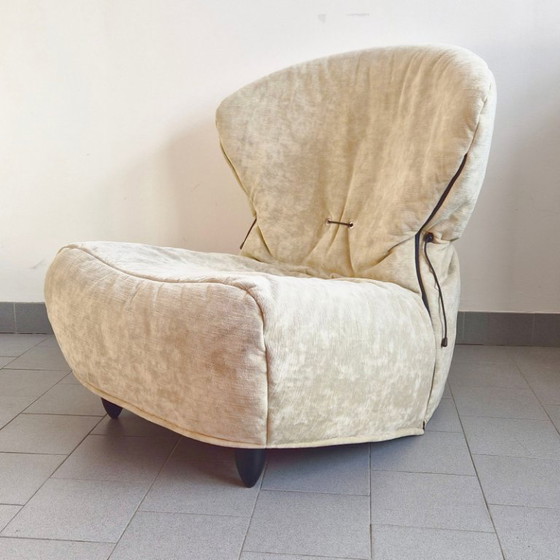 Image 1 of PAIR OF VINTAGE FEMINA BODY CHAIRS BY ANNIE HIERONIMUS CINNA 90S