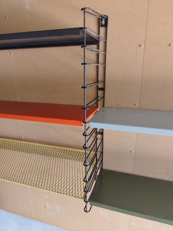 Image 1 of Vintage Tomado Holland wall system with rare reading shelf

