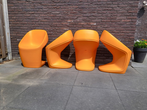 Image 1 of Collection de 4 chaises Vondom Ufo par Ora Ito