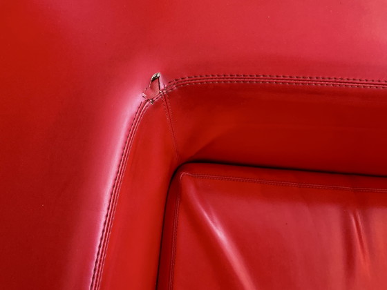 Throw-Away Willie Landels Zanotta rood Italië – Fauteuils, Plastic, Skai (photo 13 of 13)
