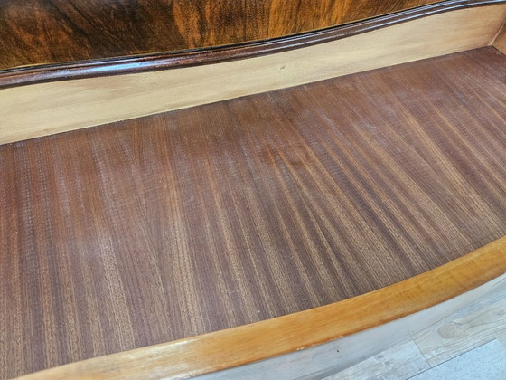 Commode Chippendale en loupe de noyer, années 1940 – Wood, Klassiek (photo 16 of 22)