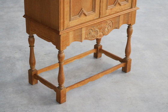 Image 1 of Brutalist Danish bar cabinet