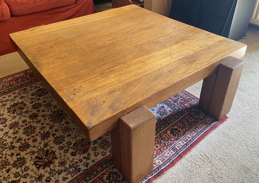 Brutalistische salontafel zeer stevig