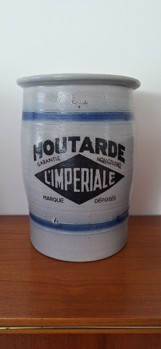 Vaso in Gres 5L ‘Moutarde L'Impériale’