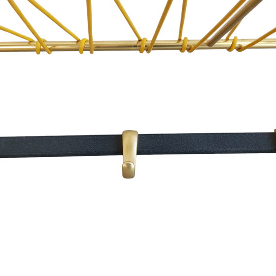 Image 1 of Mid Century String Coat rack, Train Rack