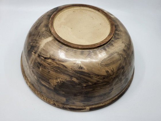 Image 1 of Gran cuenco de gres de Vallauris Côte-d'Azur Francia 1970