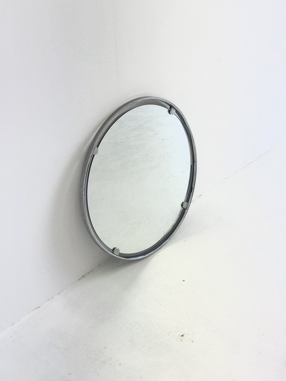 Image 1 of Vintage Design Mirror With Tube Frame Edge