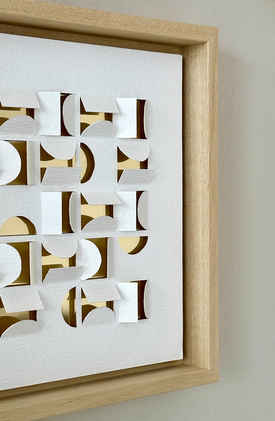 Image 1 of Blow - Wielaert | Layered Paper Art Mirror