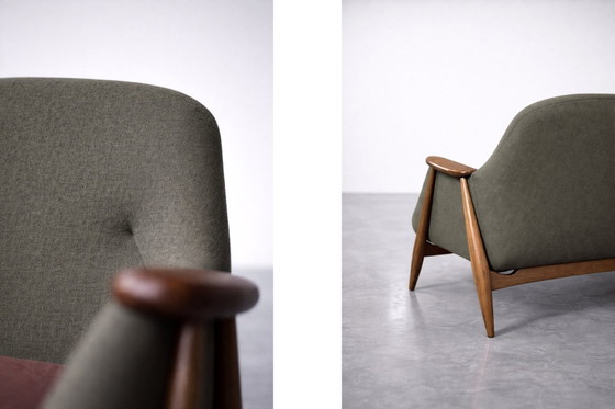 Image 1 of Vintage Mid-Century Modern Pallas Living Room Set by Svante Skogh for Asko, Finland, Set of 2, 1950s