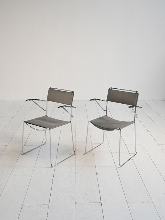 Image 1 of Set mit 4 „Spaghetti“-Stühlen Giandomenico Belotti für Alias