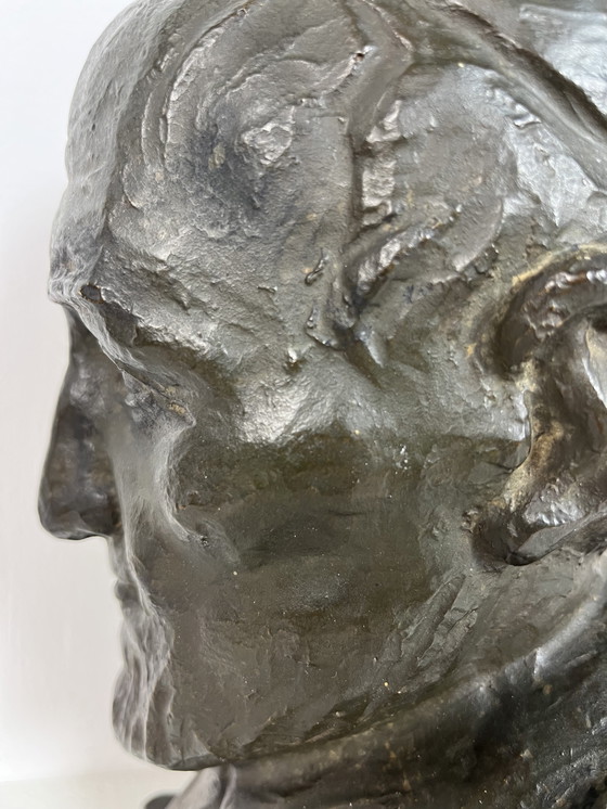 Image 1 of Scultura busto Art Deco Jacob Jacco Maris scultore