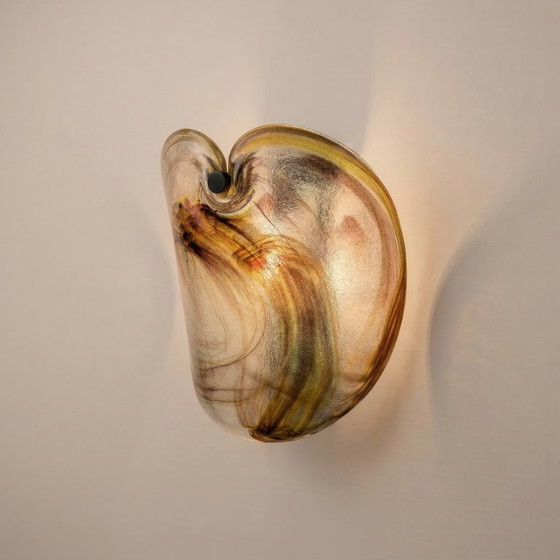 Image 1 of Per Lütken voor Holmegaard Glass Sconce, Denemarken, jaren 70