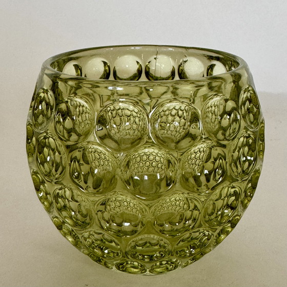 Image 1 of Vase aus Blasenglas 70er Jahre