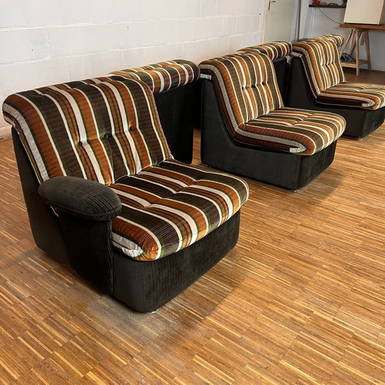 Image 1 of Vintage Modular Bench, 1970s