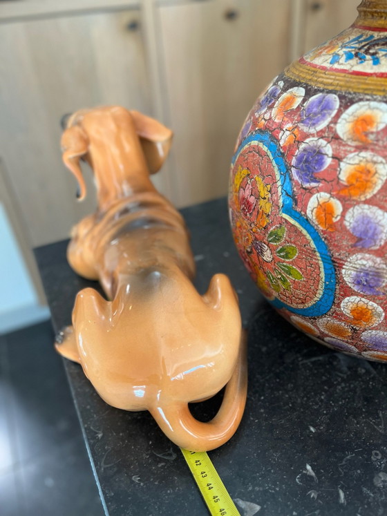 Bassotto vintage in ceramica – V International, Oggetti decorativi (photo 3 of 6)