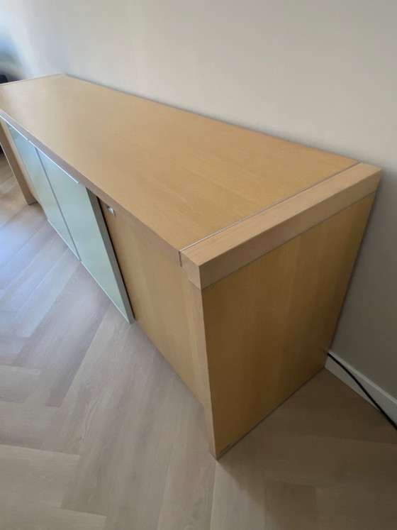 Image 1 of White oak sideboard