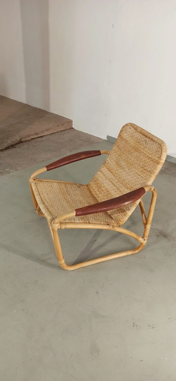 Image 1 of Sillón Yamakawa de bambú y ratán