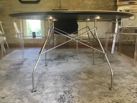 Tisch Kartell Glossy rund, Esstische, Marmor, Schwarz (Foto 10 von 15)