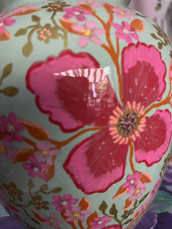 Image 1 of Hand-painted vase