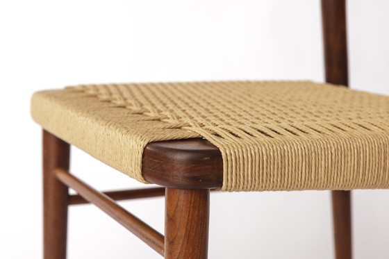 Image 1 of 2 de 16 Chaises de salle à manger en teck par Georg Leowald pour Wilkhahn, Allemagne - Modèle 351, Mid Century, années 1960