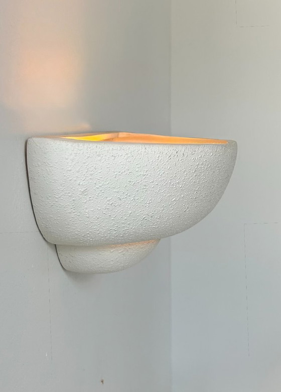 Image 1 of Gipsen wandlamp, Frankrijk 1970