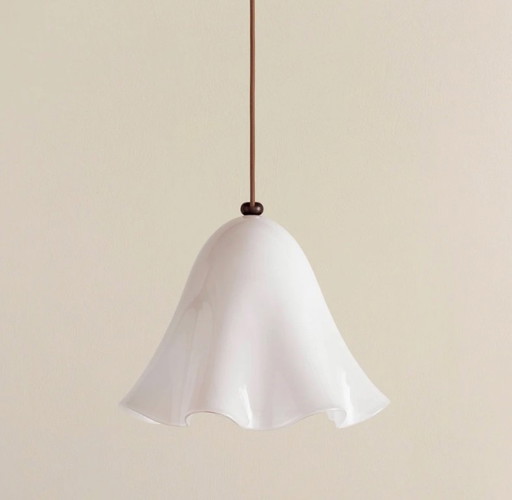 Pendentif Fazzo, Opaline 2 pièces