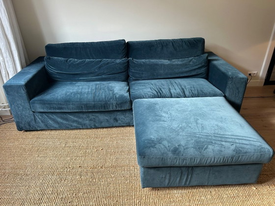 Image 1 of Sofa and stool DECOR Amsterdam