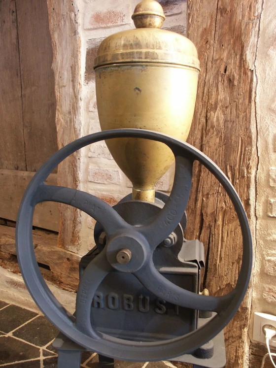 Oude graanmolen – Tuinaccessoires, Metaal, Messing, Industrieel (photo 9 of 11)