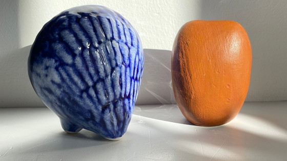 Image 1 of Gufi in ceramica vintage fatti a mano