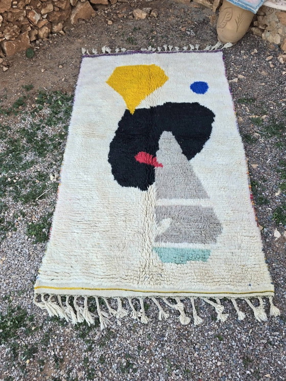 Autentico tappeto marocchino in lana tessuto a mano, 250x150 cm – Tappeti, Wool (photo 8 of 8)