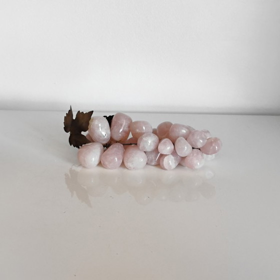 Image 1 of RAISINS DÉCORATIFS EN QUARTZ ROSE