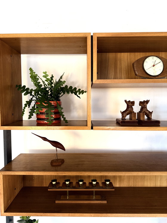 Image 1 of Étagère/meuble mural modulaire vintage, années 1980