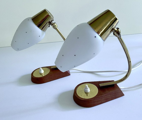 Image 1 of 2x lampes de table danoises