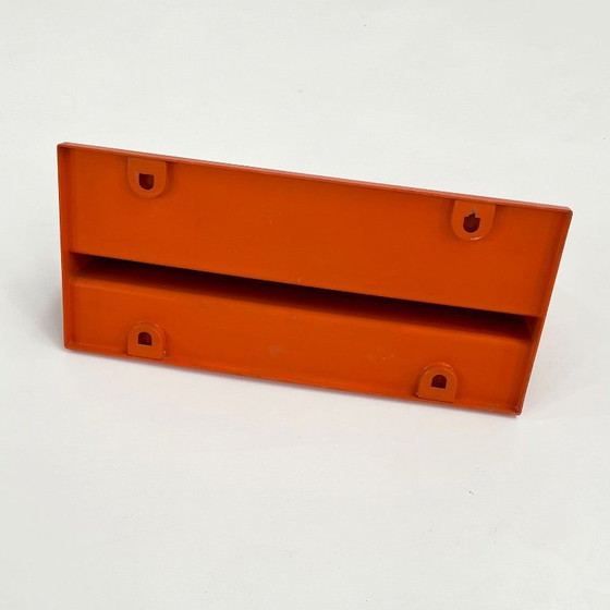 Estantería de pared naranja de Marcello Siard para Kartell, década de 1970. – Armarios de pared, Plastic (photo 6 of 7)