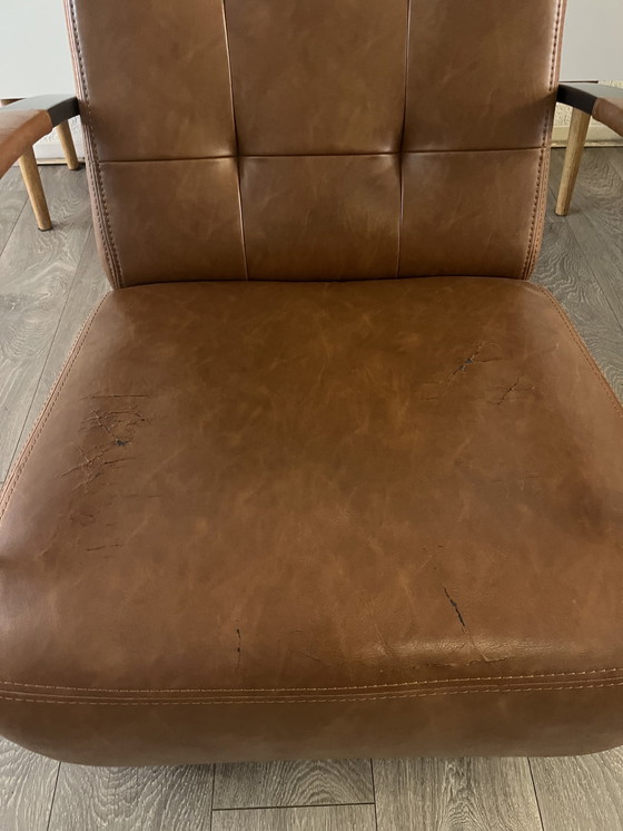 Image 1 of Bram cognac fauteuil