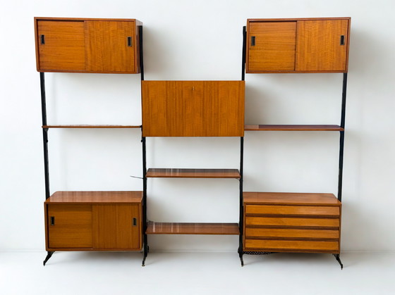 Image 1 of Vintage Modular Wall Unit Wall Cabinet