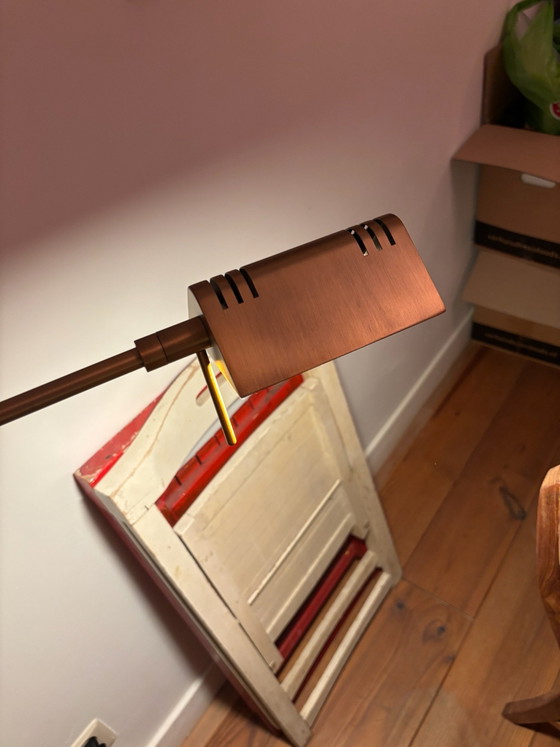 Lampadaire Vintage Design Bronze avec LED et Variateur Tactile – Métal (photo 10 of 13)