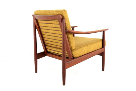 Image 1 of Vintage fauteuil  'Bamberg' nieuw gestoffeerd