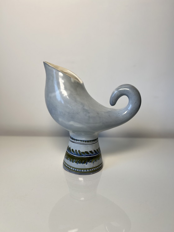 Image 1 of Rooster vase by Roger Capron - zoomorphic ceramic from Vallauris, 1950s