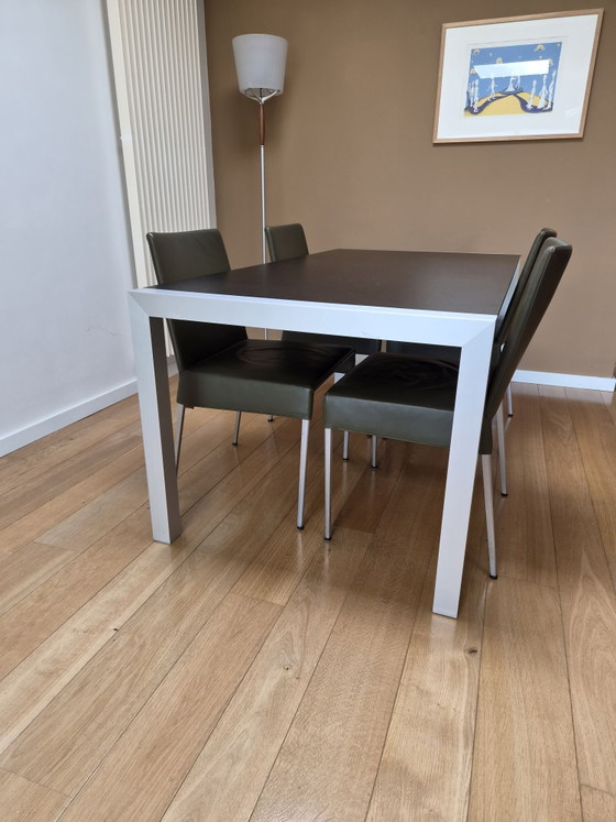 Table de salle à manger – Bert Plantagie, Tables de salle à manger, Métal, Plastique (photo 2 of 5)