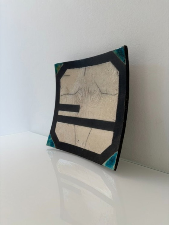 Ceramic Bowl with Graphic Decor (photo 2 of 20)