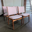 4 chaises vintage danoises Erik Buch